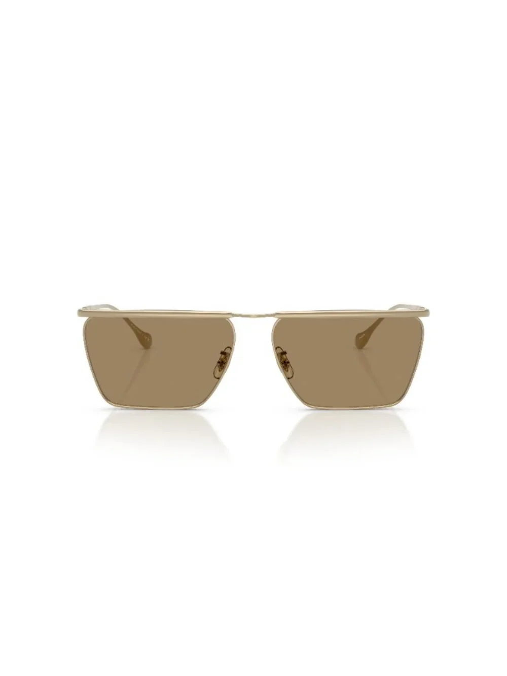 New Oliver Peoples Unisex Sunglasses Gold Lens Titanium Frame OV1370ST EDITION 2